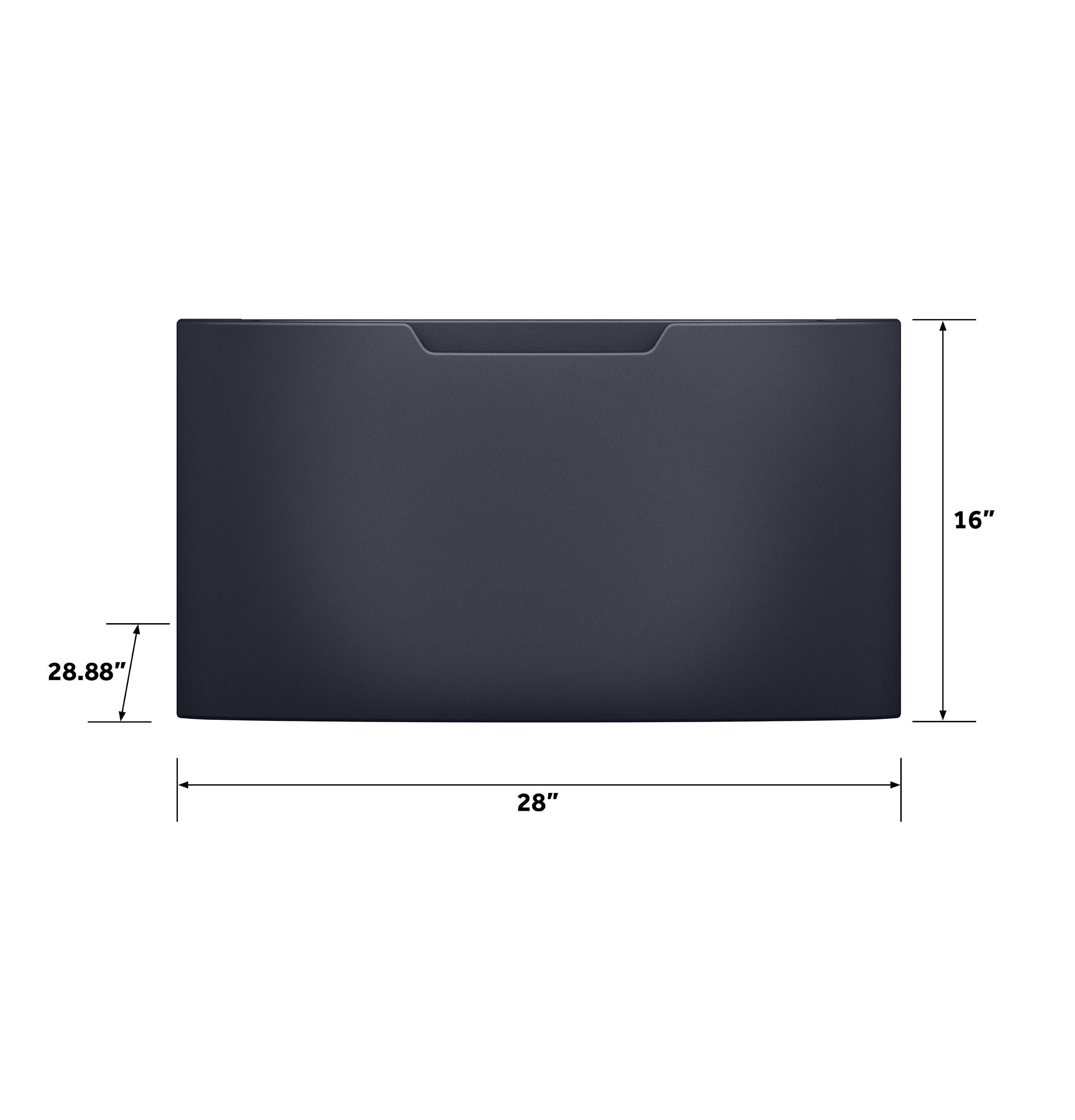 GE - Washer/Dryer Laundry Pedestal with Storage Drawer - Sapphire Blue - Image 3