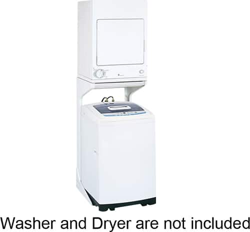 GE - Spacemaker® Laundry Stacking Kit - White - Image 2