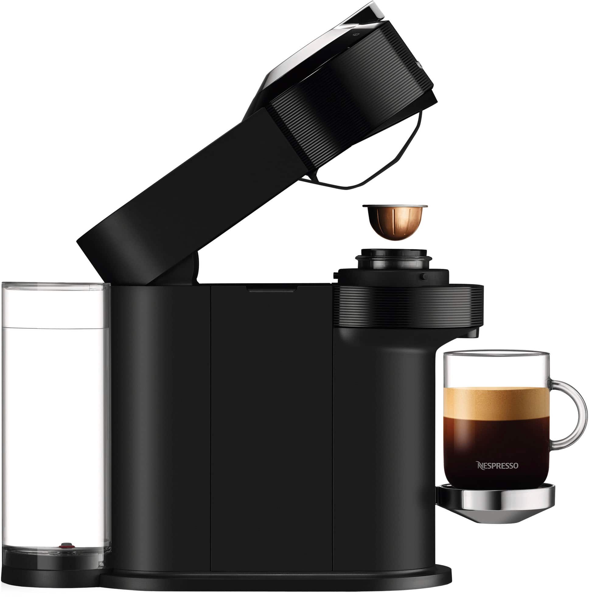 Nespresso - Vertuo Next Premium by Breville with Aeroccino3 - Classic Black - Image 5