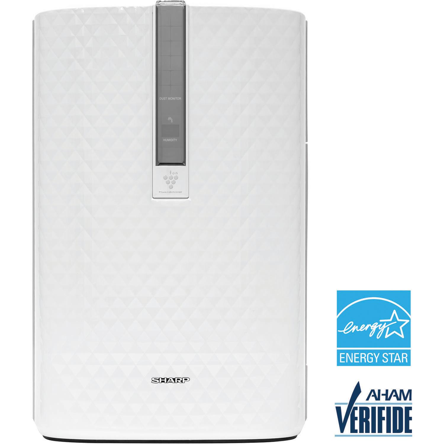 Sharp - Air Purifier and Humidifier with Plasmacluster Ion Technology Recommended for Medium-Sized Rooms - White - Image 6
